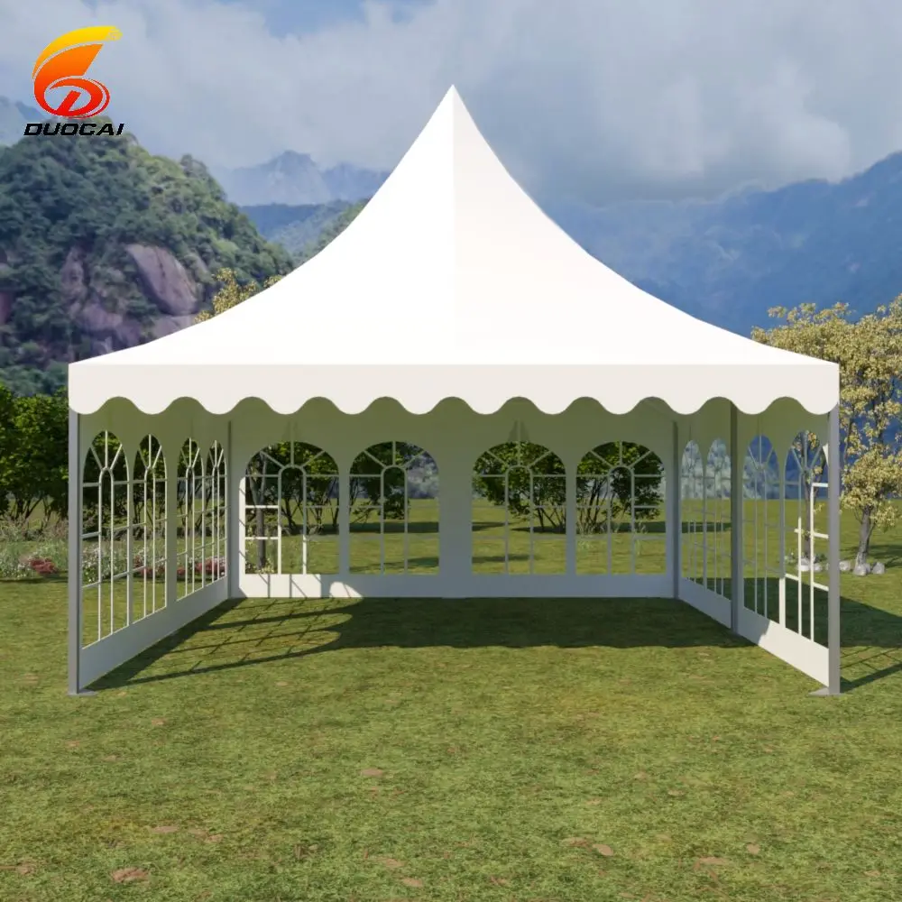 Лучшая цена роскошные маленькие палатки для пагоды уличные навесы из алюминиевого материала тканевые