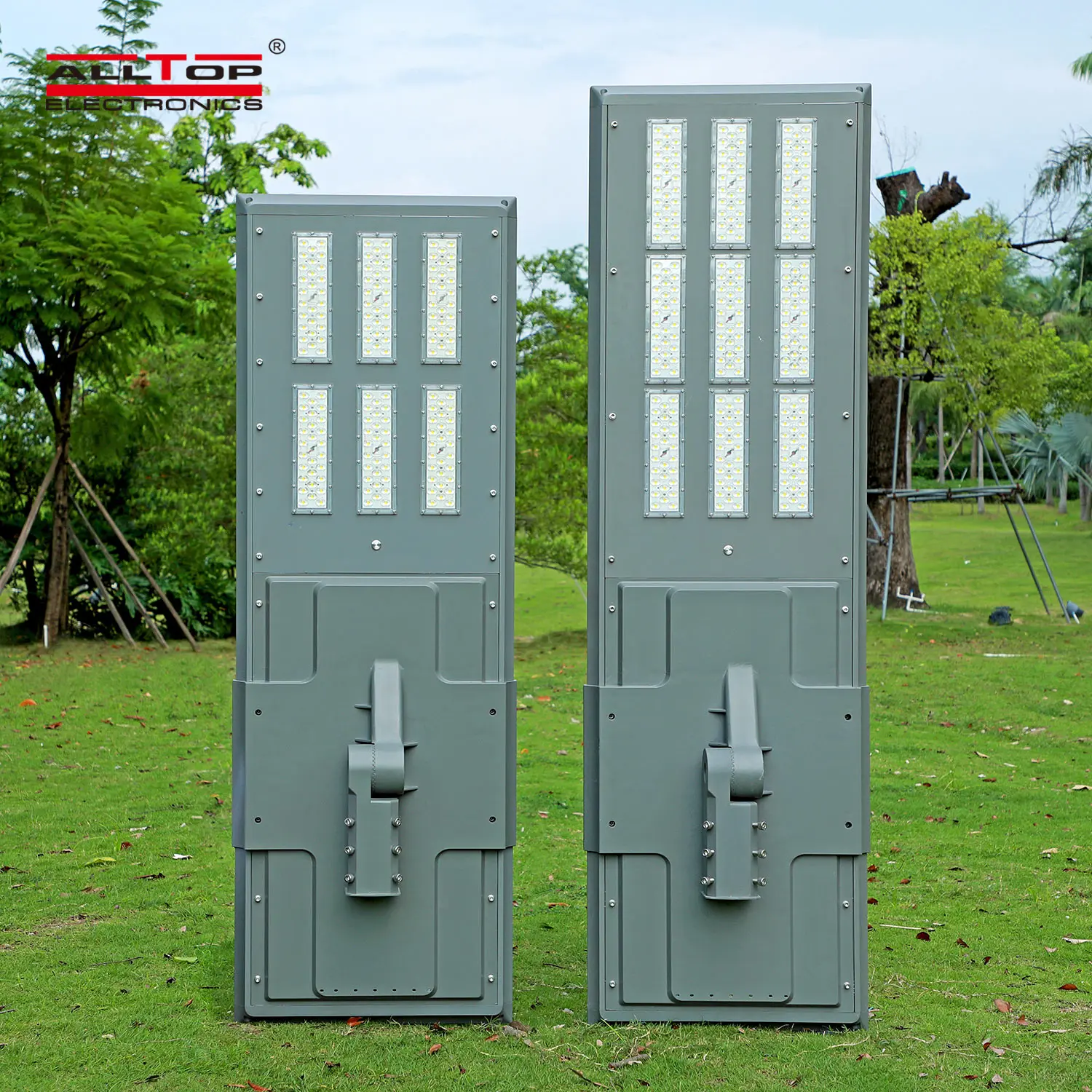 Alltop Hot Sale Aluminium Road Outdoor Integrated Street Lamp Waterproof Ip65 200W 300W Smd All In One Led Solar Street Light