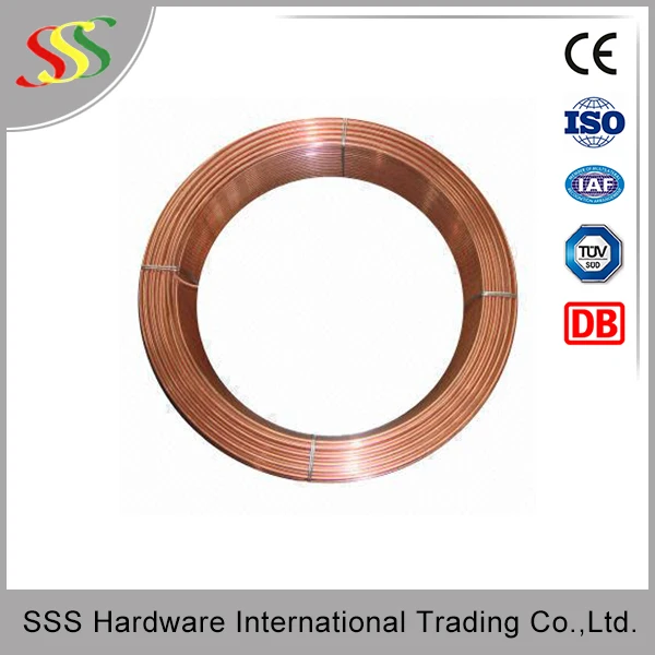 Welding Wires  Materials Coated  ER70S 6 COPPER Customized Steel