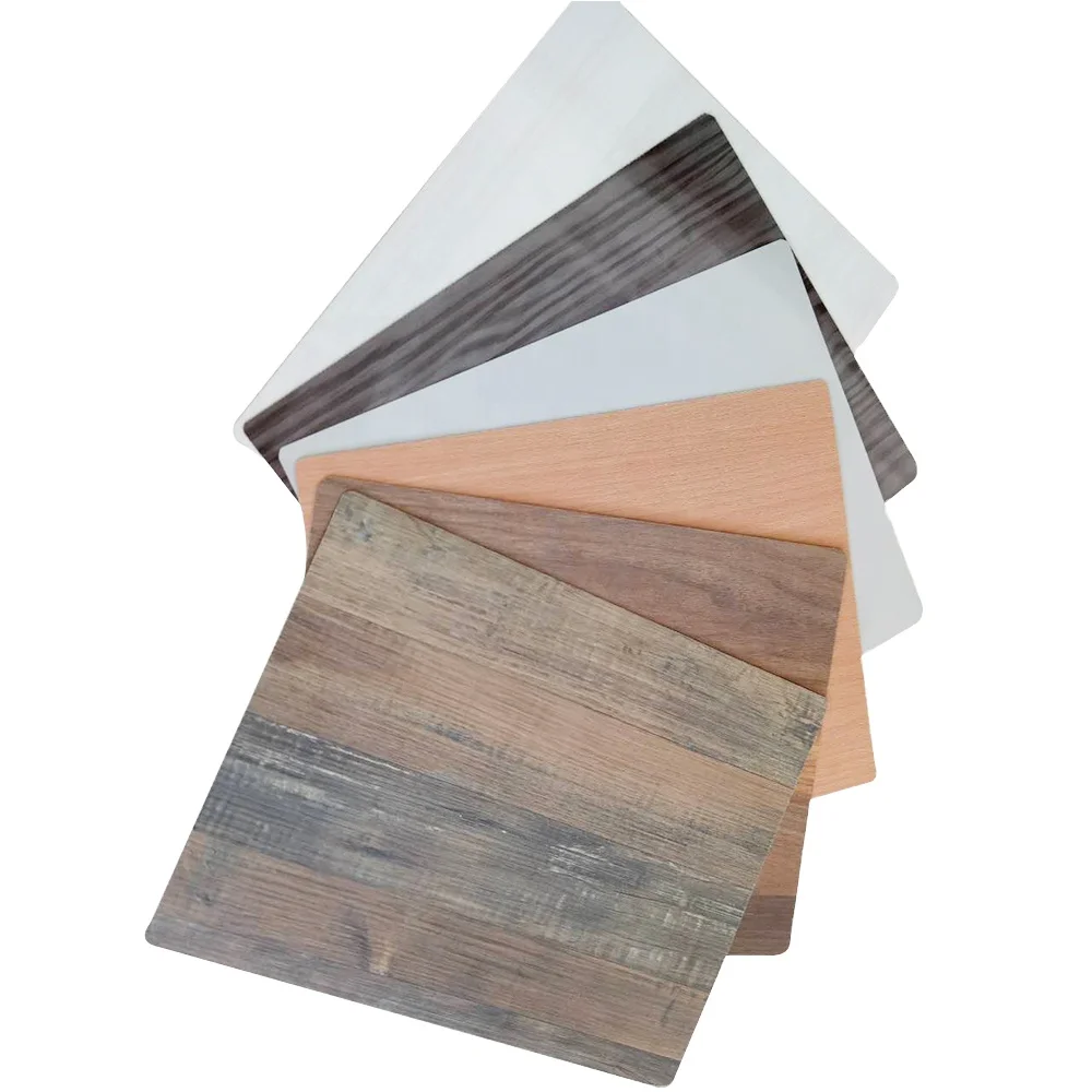 HPL Manufacturer 0.8mm Wood grain Matt Textures Synchronized HPL Oak Formica Laminate Sheet