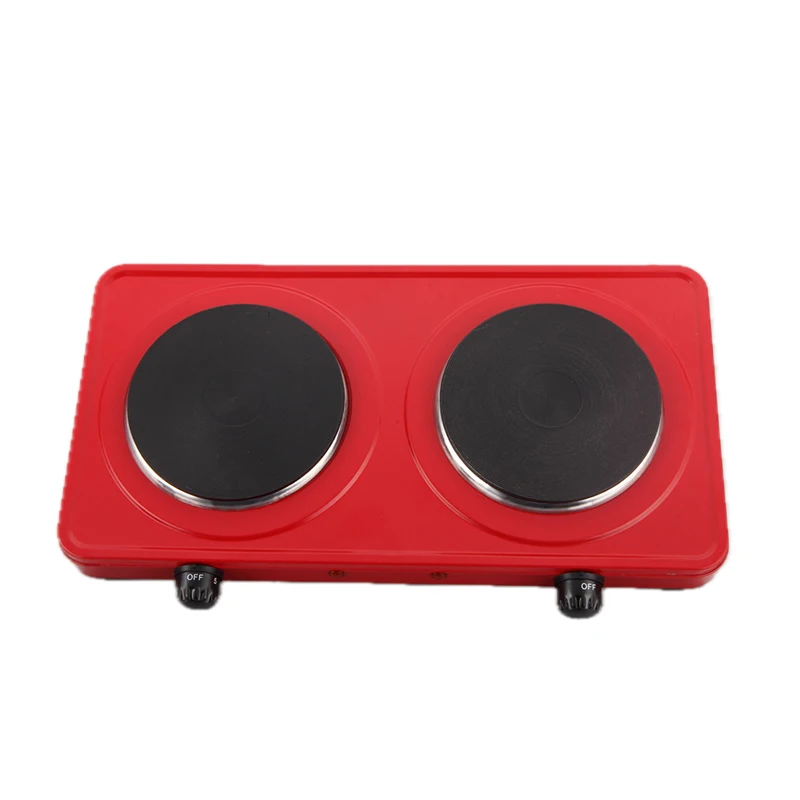 Official Logistics Guarantee 2000w Double Electric Hot Plate 230v Hot Plates For Home Cooking