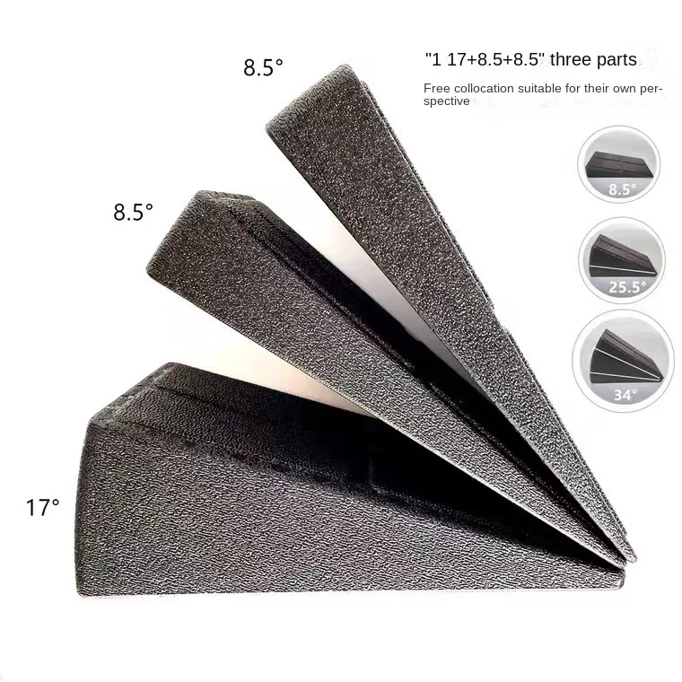 Squat Wedge Block for Heel Elevated Squat Weightlifting Calf Stretcher Slant Board for Squat Improve Mobility Balance Strength