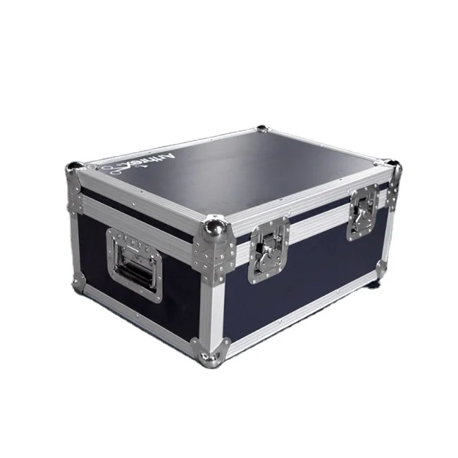 Portable Pro Audio Rack Case Customizable OEM & ODM Aluminum Storage Tool Box Flight Case with EVA Metal Audio Equipment Storage