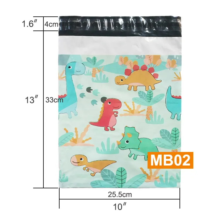 In Stock 10x13inch Gift Self-Adhesive Recyclable TNT White Black  Plastic Express Dhl Eco Friendly Courier Bags