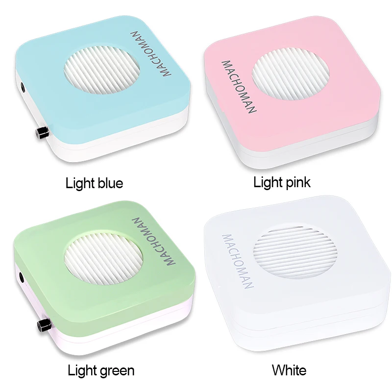 80 Вт ногтей пылесборник регулируемый вентилятор пылесос для ногтей всасывающий коллектор