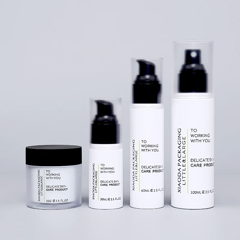 
Spot wholesale Black Full Cover cap pet plastic bottle 30ML 60ML 120ML black color pump bottle 