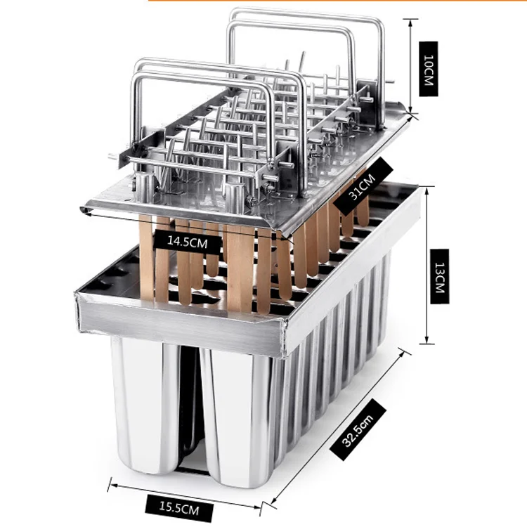 20 шт., Формочки Для Мороженого из нержавеющей стали
