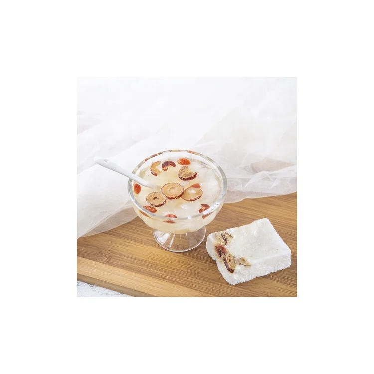 Safe Healthy Frozen Dried Tremella Soup Sweet Instant Food Tremella Soup Red Dates Wolfberry Tremella Block