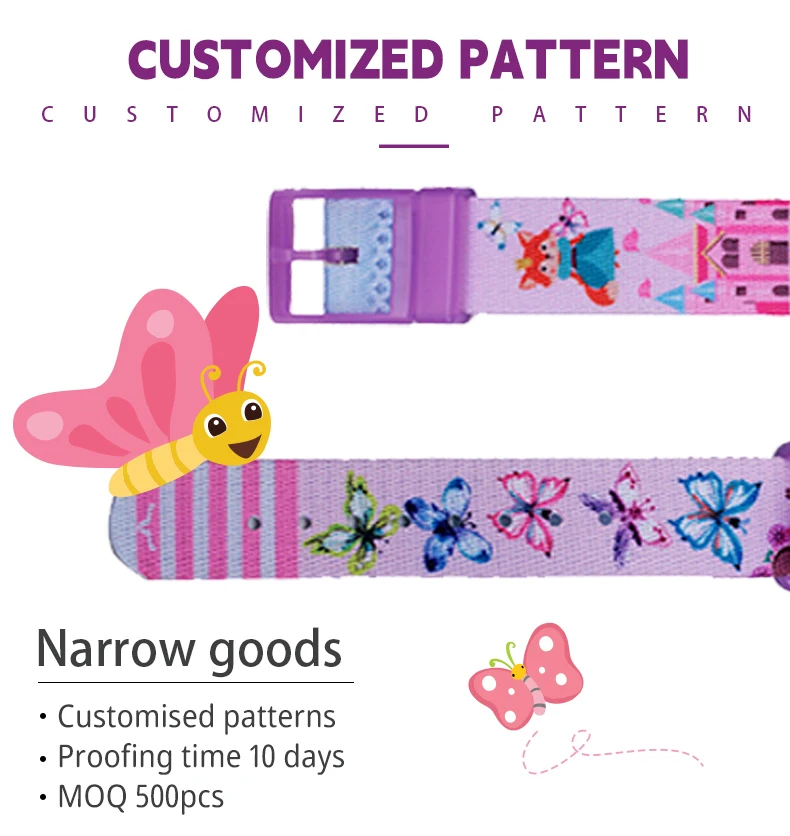 Factory hot sale double color case 3ATM waterproof ladies ribbon watch