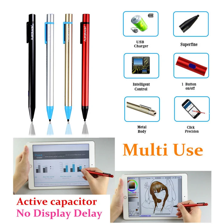 
Capacitive Stylus Promotional Stylus Pen/Stylus Touch Screen Pen/Metal Stylus Pen With Logo 