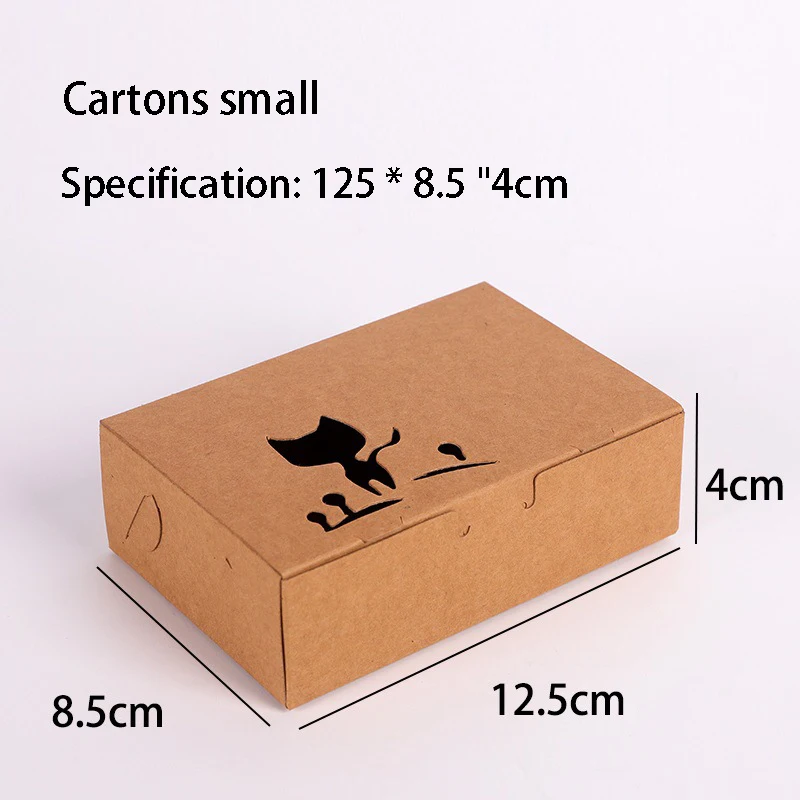  Одноразовая коробка для завтрака упаковка жареной курицы еды из крафт-бумаги упаковочная