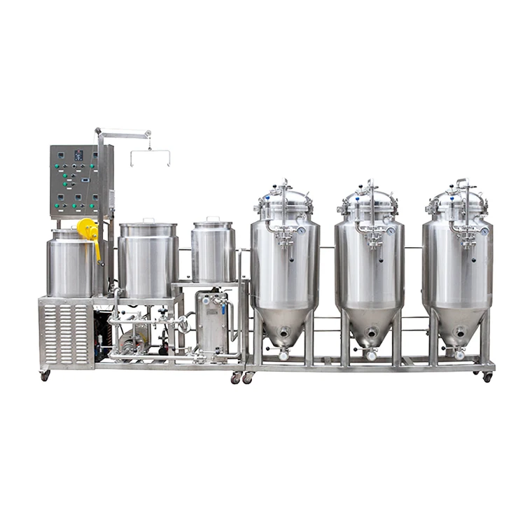 Hot selling small beer brewing equipment home, beer machine for pub brewing