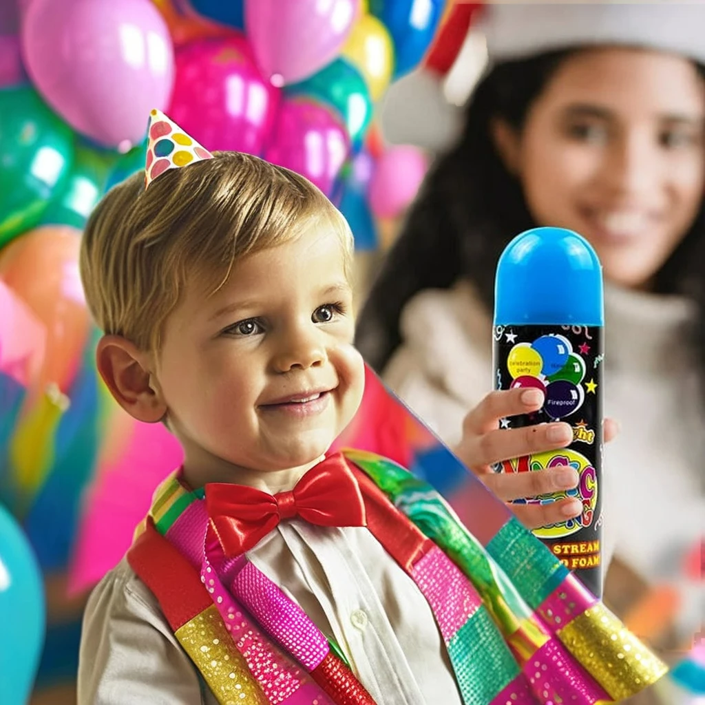 Best Selling biodegradable Silly String Aerosol Spray Crazy String Use For Party
