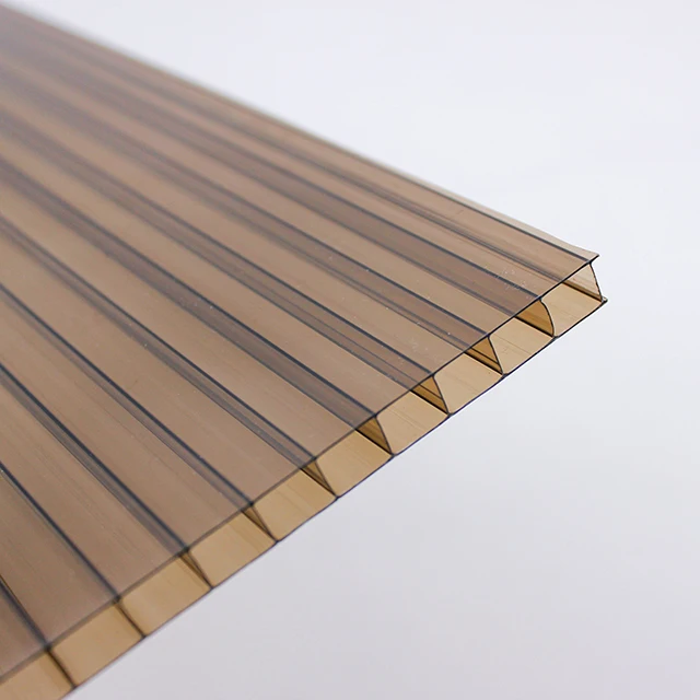 4mm 6mm 8mm 10mm Colored Twinwall Polycarbonate Sheet