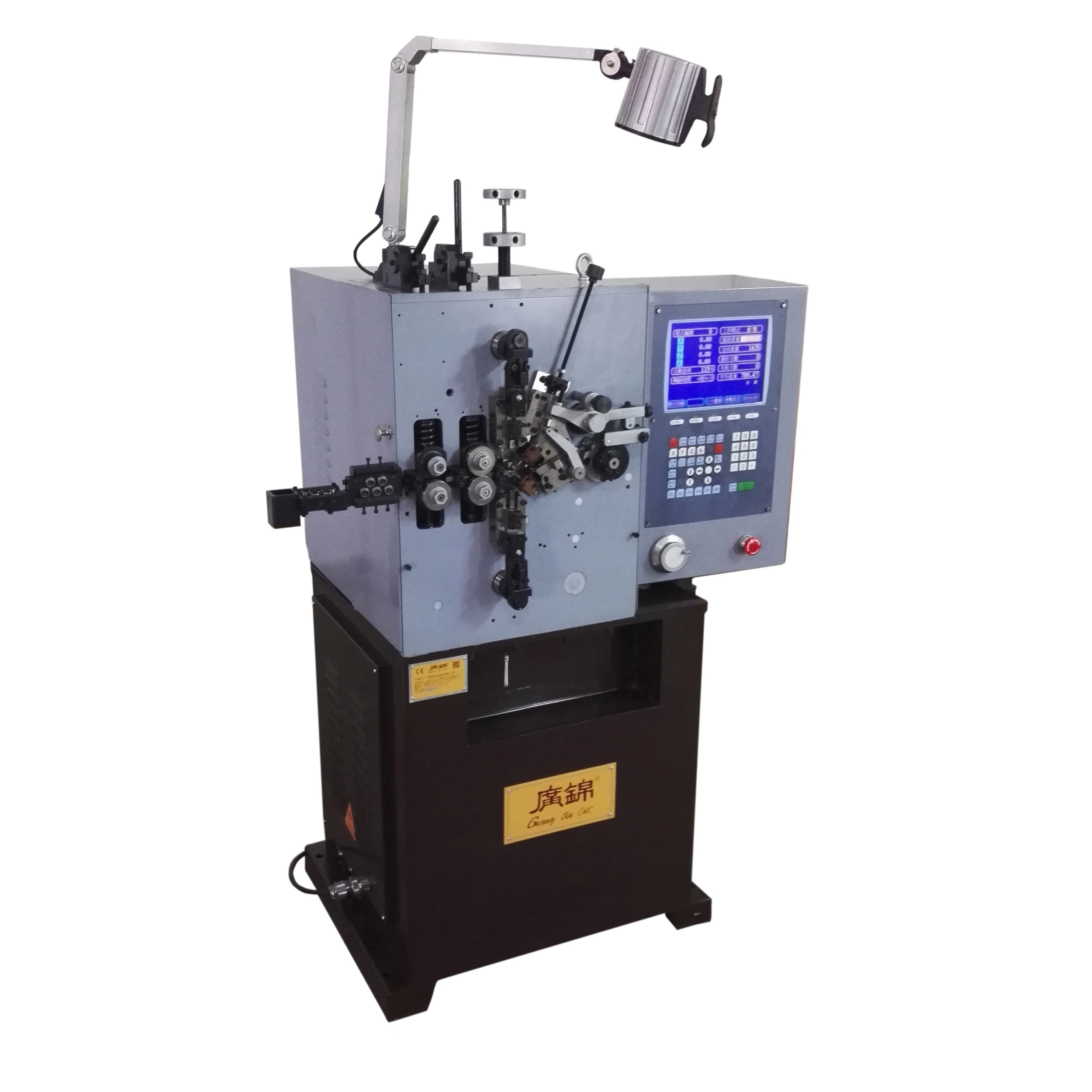 2 mm automatic spring coiling machine medical respiration sleeve pipe spring making machine