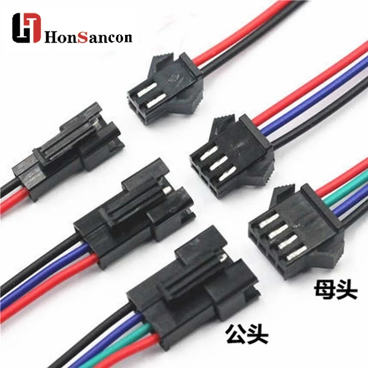 OEM Wire Cable PH2.0 PA PHD XH2.54 VH NY XH BH SJN2.0 SM JST equivalent Connector 2/3/4/5/6/7 pin Connectors