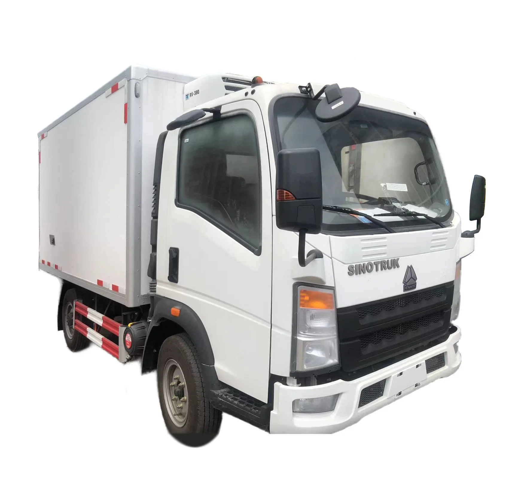 CNHTC HOWO Новый LHD 4x2 РЕФРИЖЕРАТОРНЫЙ грузовик евро