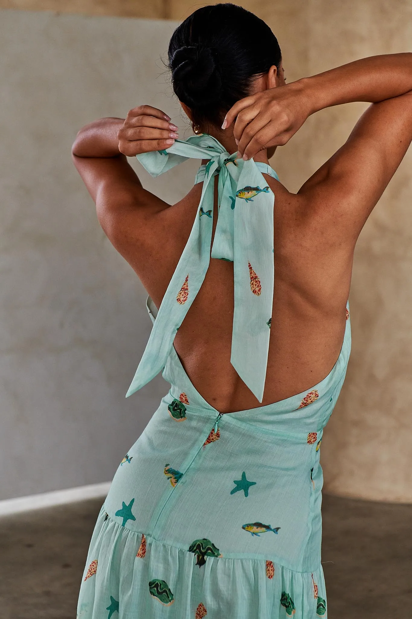 Женское элегантное платье-макси в стиле бохо с цветочным принтом летнее пляжное длинное платье без рукавов повседневный свободный Шифоновый Сарафан