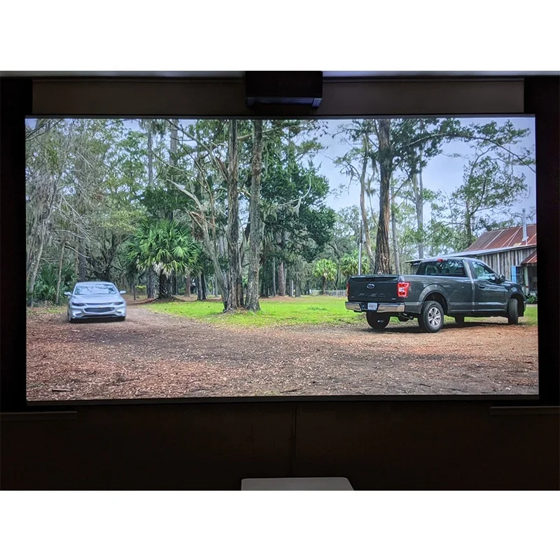 Elite NEW High Quality CineWhite UHD-B 100'- 200' Aluminum Frame for Projection Screen 4K/8K UST laser projectors