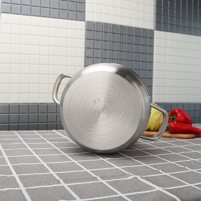 Hot Sale Industrial 9 qt Stainless Steel Non-stick Stock Pot with Lid and Steamer