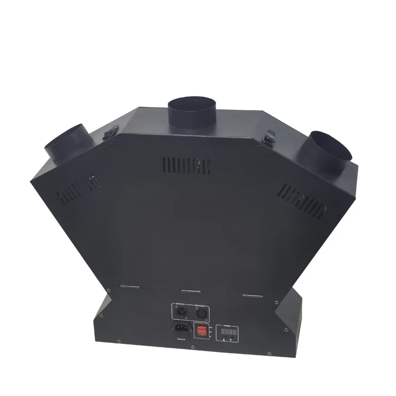 MINSENFX Special effect DMX512 Three head flame machine Triple-way Firework Firing Thrower Flame Projector Fire Machine