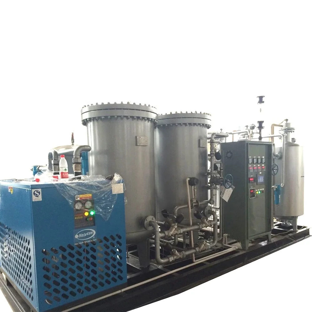 oxygen gas cylinder filling plant air separation unit PSA oxygen generator  oxygen gas making machine
