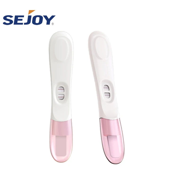 Sejoy Home Use HCG Kit Urine Pregnancy Test Kit of Strip Cassette Midstream