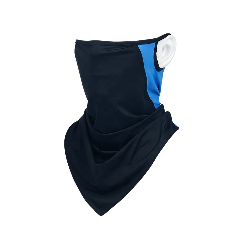 QINGLONGLIN индивидуальный шейный Гетр для мужчин и женщин УФ-защита UPF 50 + мягкая Высококачественная тканевая бандана-петля для ушей