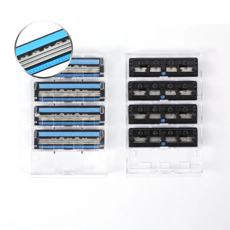 Best Sale Factory Triple Blade Razor Cartridge Shaving Razor Blades for Face Shaver