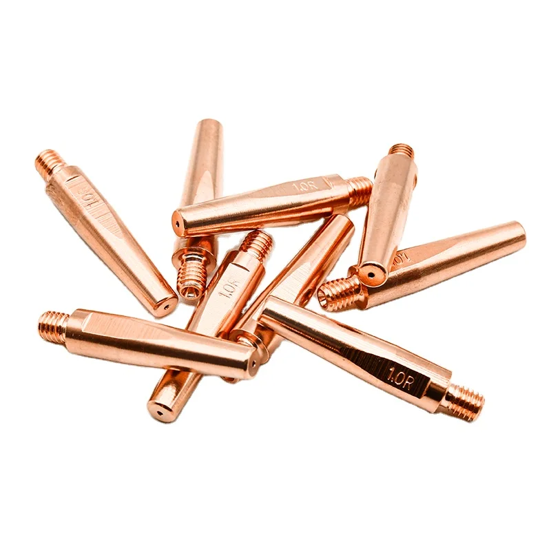 consumables parts Torches Accessories Torch Parts Good-quality Copper Welding Contact Tip for MIG Welding Torch MAG/CO2