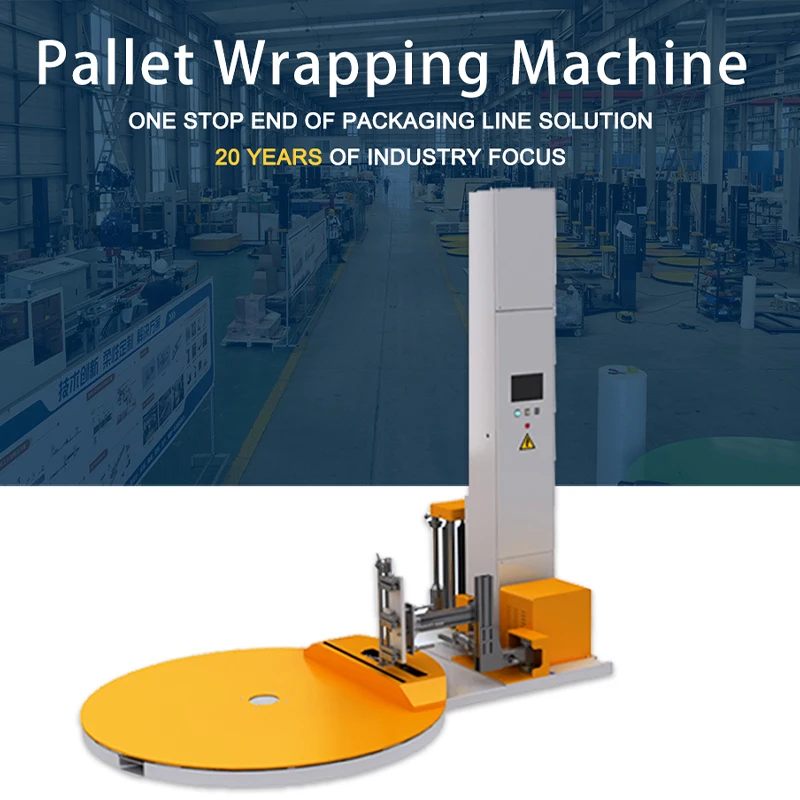 High Speed Automatic Stretch Wrapper Machine Pallet Wrapping Machine Pallet Wrapper Machine