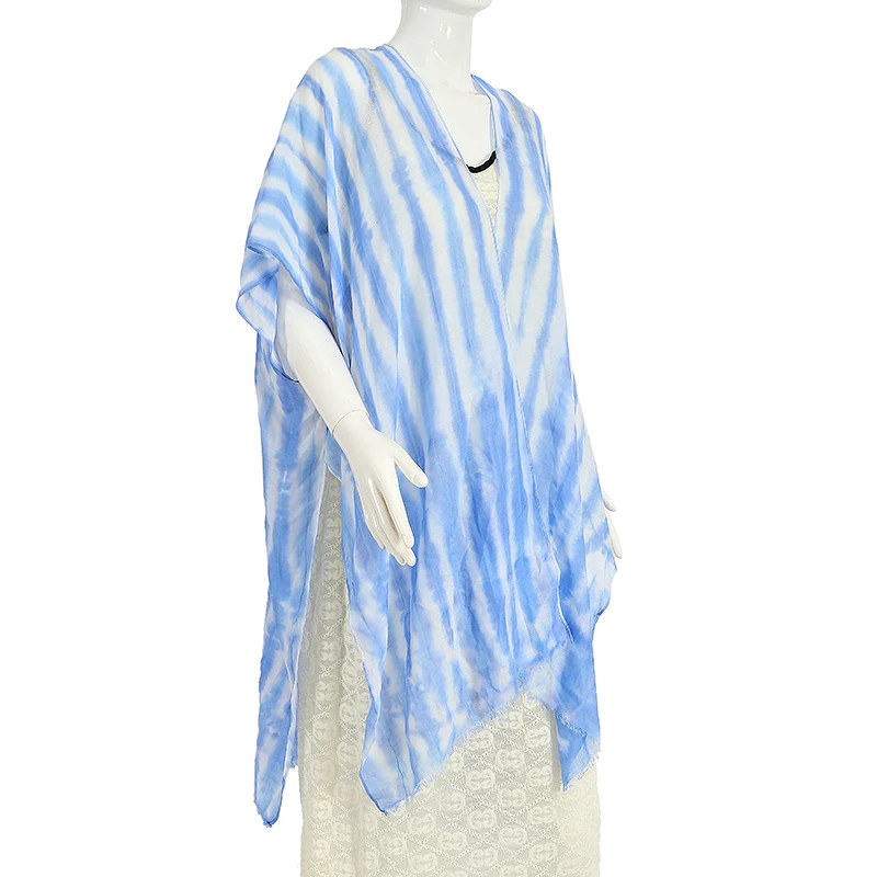 African United Arab Emirates Women Polyester Cotton Tie-dyed Shawls Ethnic Scarf shawl muslim hijab