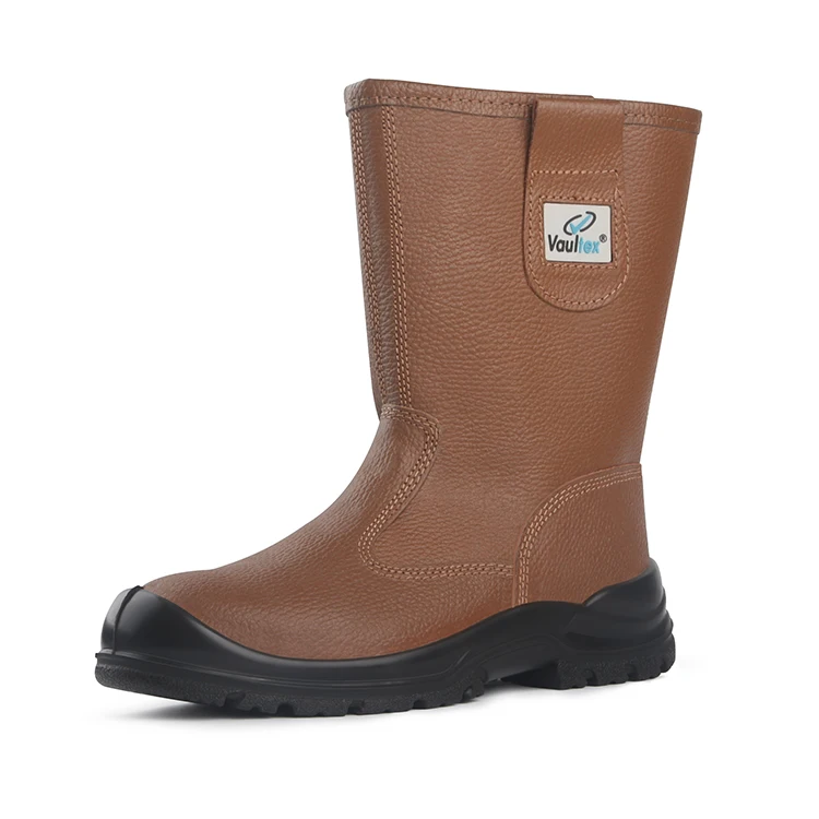Vaultex Heat-resistant Anti-Puncture Leather Super Safety Security Boots botas de seguridad botas hombre Safety Shoes For Men