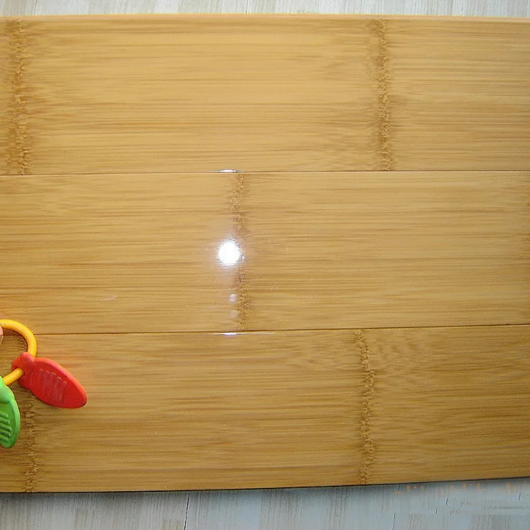 
 Натуральный Бамбуковый цвет, класс E0, здоровая ламинированная бамбуковая напольная плитка для помещений  