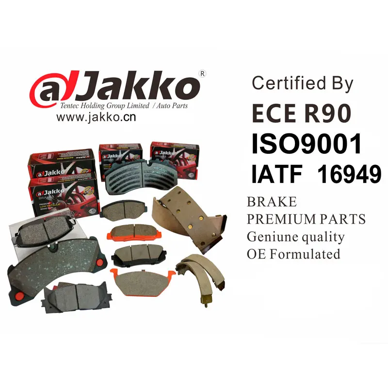 All models Free Sample wholesale Auto ceramic Brake Pad Manufacturer Brake pads factory and bus truck brake pads supplier