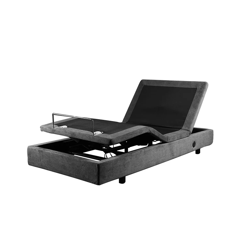 Full size queen twin xl usb charging german okin motor electric adjustable bed with wall hugger