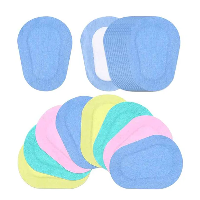 80 Pcs Adhesive Eye Patches, Eye Patches for Adults Eye Pad Disposable Eyepatch Latex Free Adhesive Bandages for Baby Kids