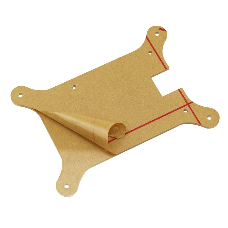 Трехслойный акриловый корпус для Raspberry Pi 4, прозрачный корпус, корпус с логотипом для Raspberry Pi 3, Модель B Plus/3B/2B