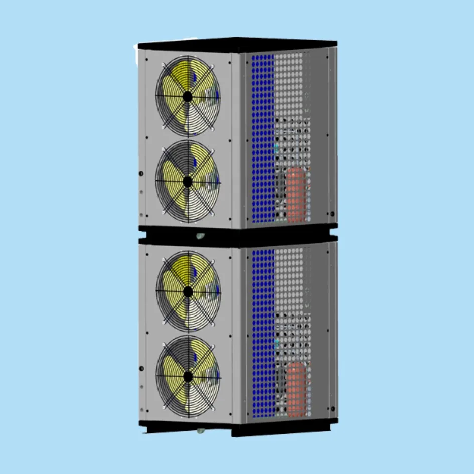 DC inverter CO2(R744) heat pump High COP Cooling & Heating Heat Pumps  Air source  hot water