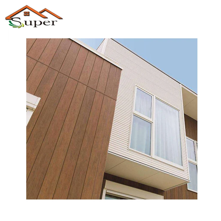 Wood Grain Fiber Cement Board And Batten Siding