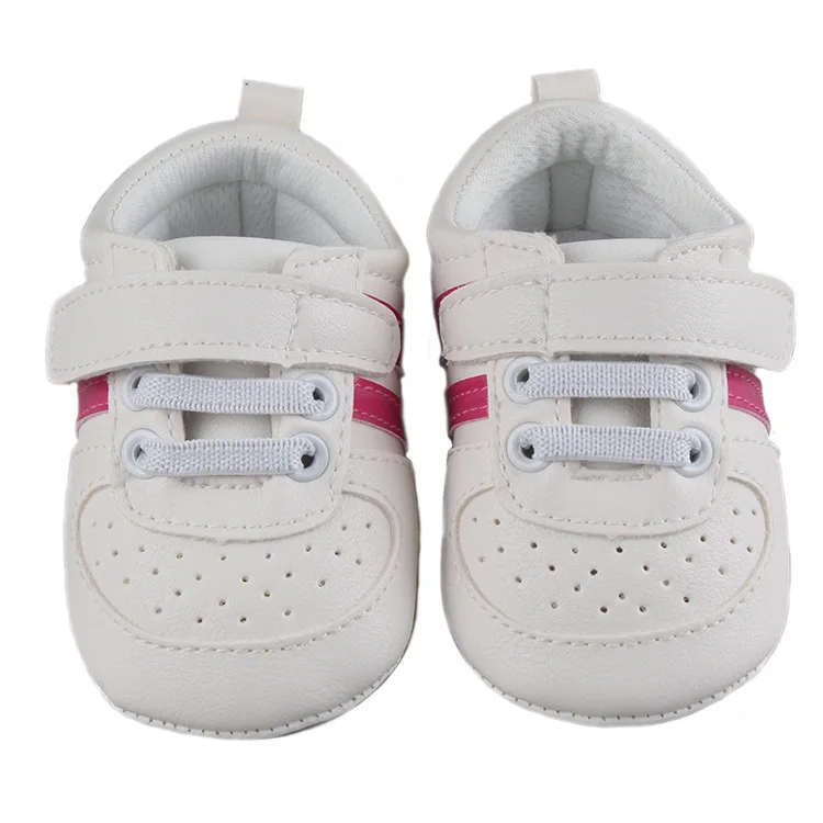 Wholesale Toddler white waterproof casual new born leather mary jane  boy girl baby shoes