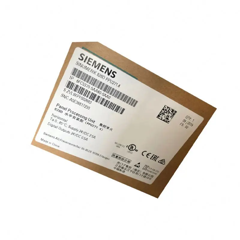 SINUMERIK 828D CNC Unit 6FC5370-5AA40-0AA0 New