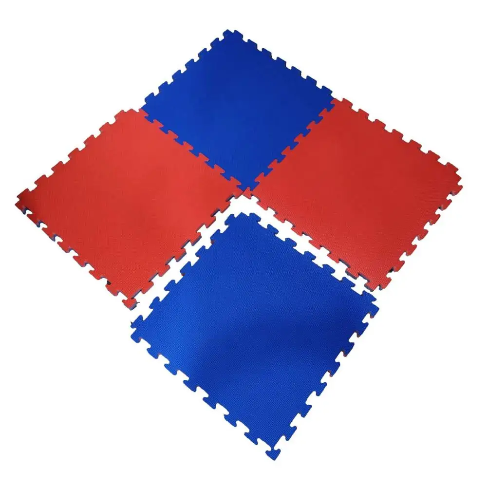 Wholesale Red&Blue EVA Judo Mat Karate Mat Gymnastics Mat