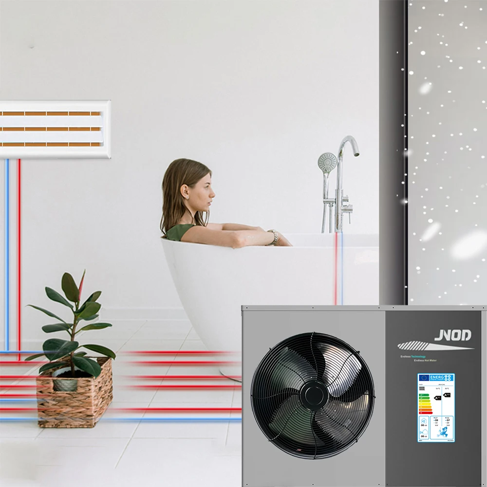 R290 Refrigerant 10kw to 22kw Low Temperature Full DC Inverter Air to Water Heat Pump