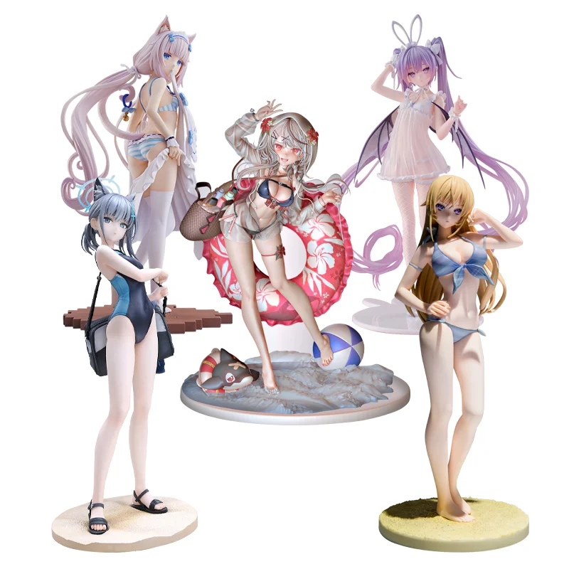 custom resin Swimsuit beautiful sexy anime girl figure model 3d japan anime sexy girl figure pvc plastic action figure toy