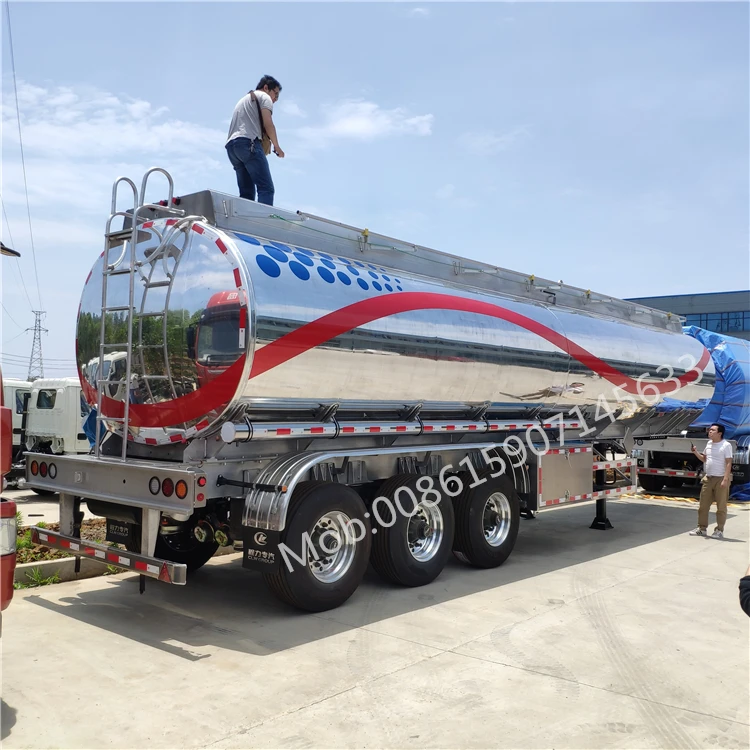 Полуприцеп топливного бака из алюминиевого сплава ARAMCO ADR DOT SASO 42000L