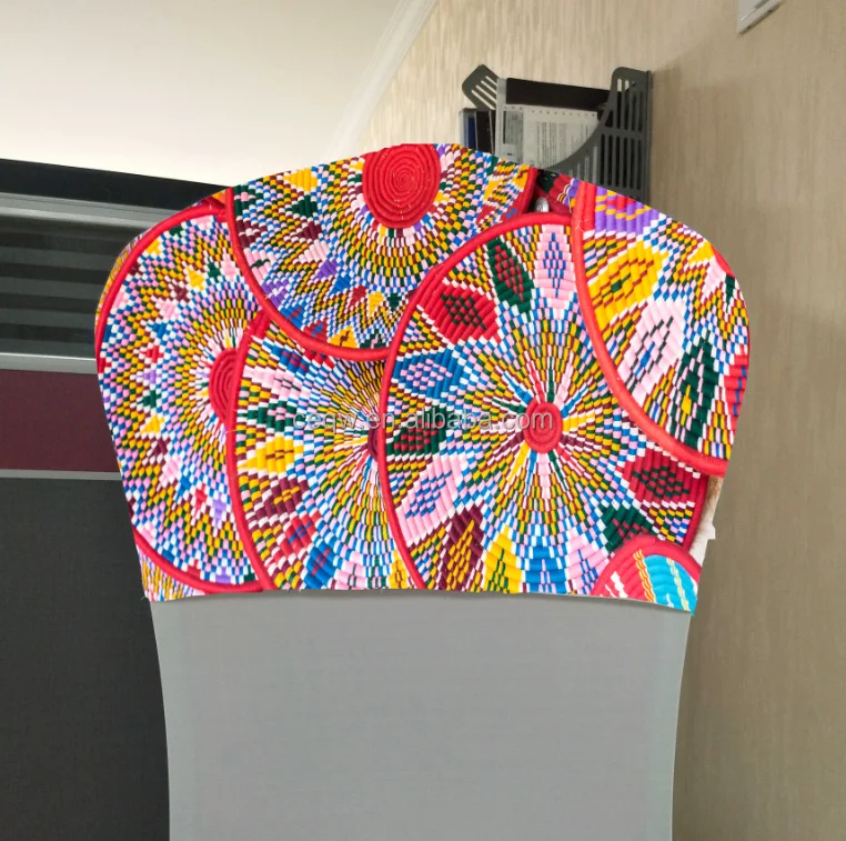 3d print Ethiopia Chair cover  with Logo Pattern for Exhibition Trade Show Business Customized Pattern