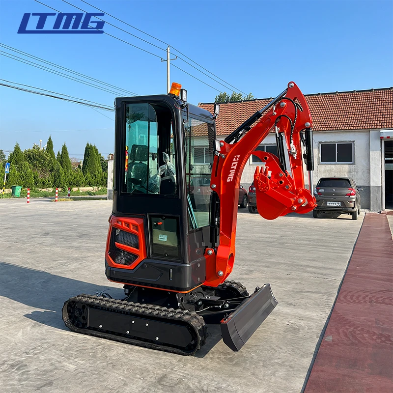 LTMG Chinese good 1.8t ton construction machine cralwer tracked excavator with kubota engine