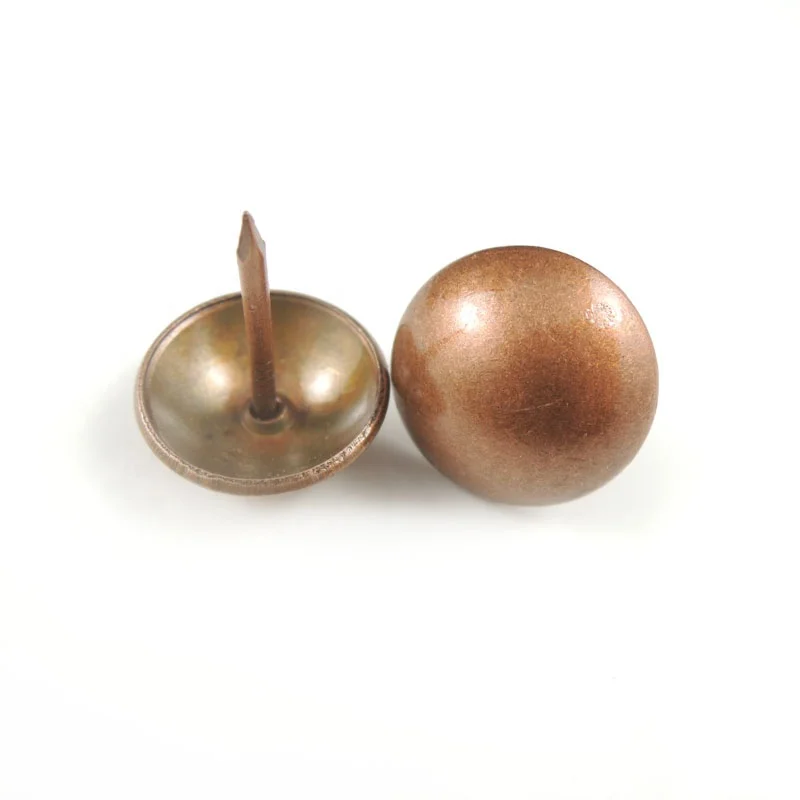 Пуговицы для дивана железные Пузырьковые гвозди с круглой головкой стула декоративные материалы