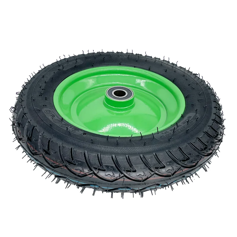 tires made in china 3.00-8 Inflated Spare Tire with hub for foldable scooter accessories